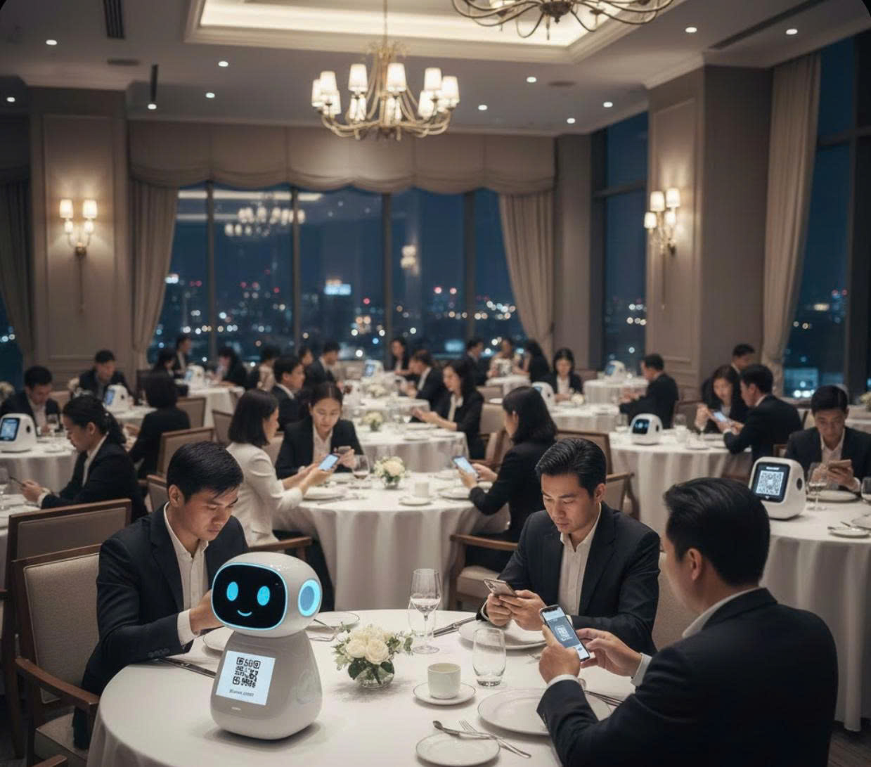 NOVA AI Robot Thông Minh F&B - Ảnh 3