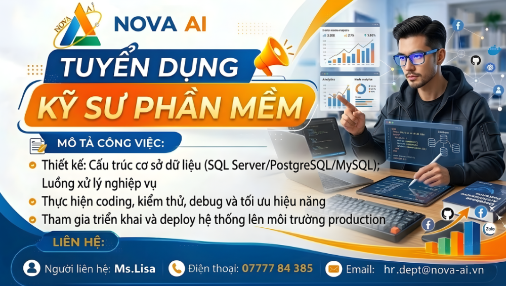 Tuyển dụng kỹ sư phần mềm