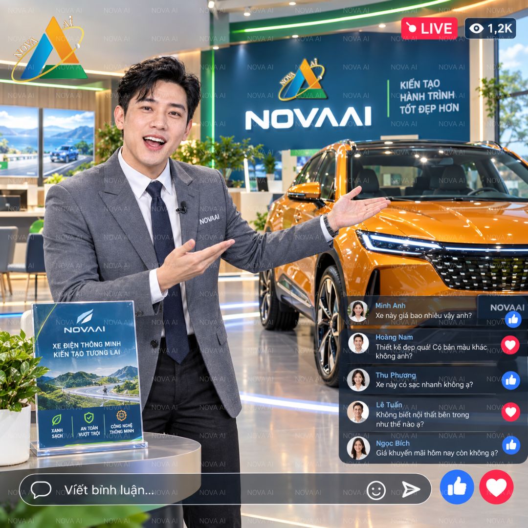 Giải Pháp Livestream Tự Động Bằng AI