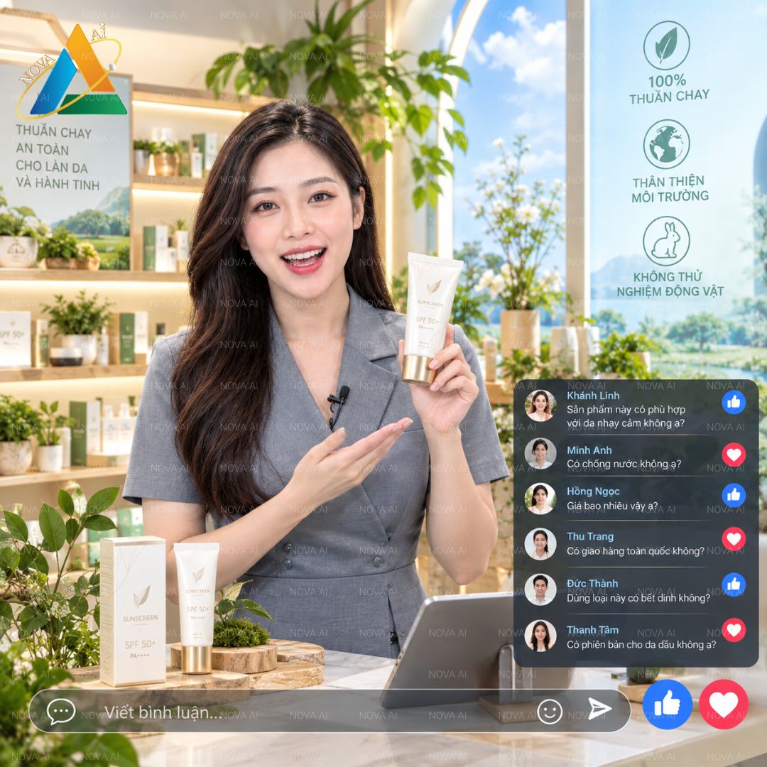 Người Mẫu AI Livestream
